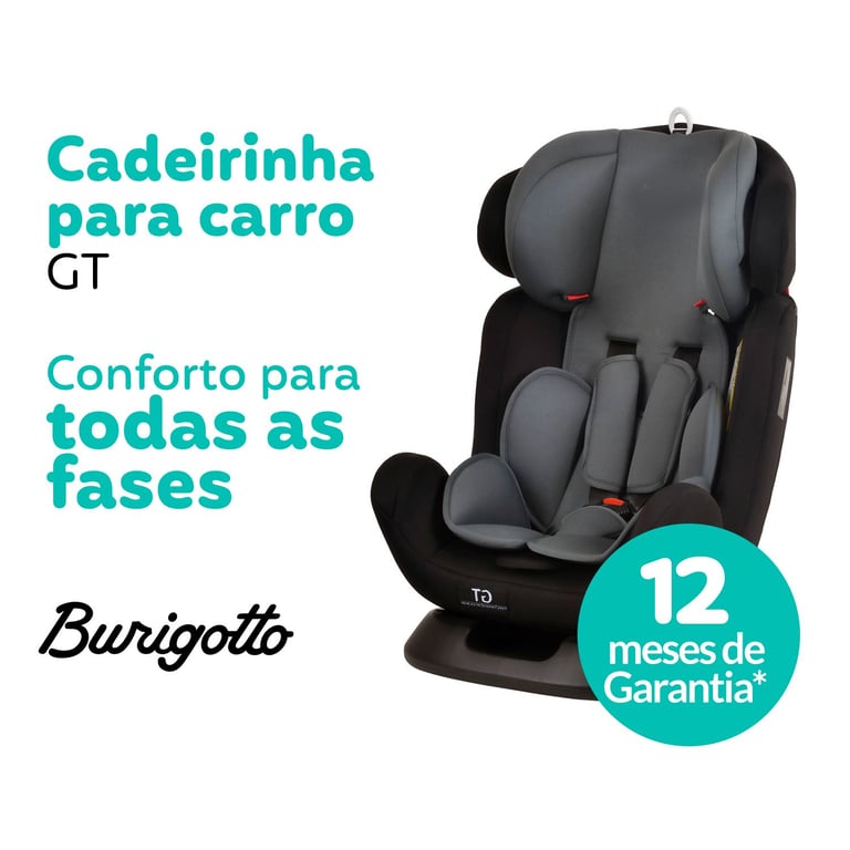 Cadeirinha de Carro GT 0-36kg Black — vista alternativa