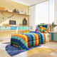 Kit Cama Infantil Solteiro Pop It Colorido - imagem 4