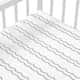 Lençol Berço com Elástico Ondinha Cinza - imagem 4