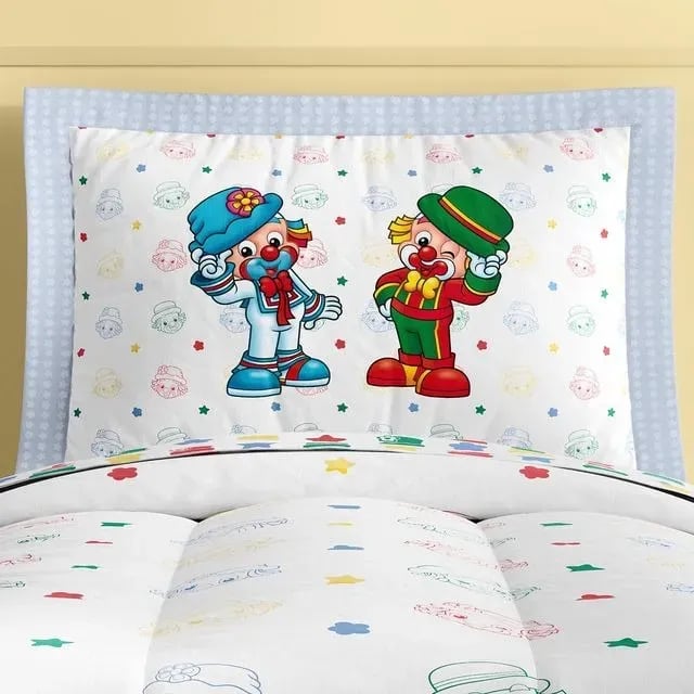 Fronha de Travesseiro Infantil Solteiro Patati Patatá