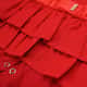 Saída Maternidade Imperatriz Vermelho 03 Peças - imagem 6