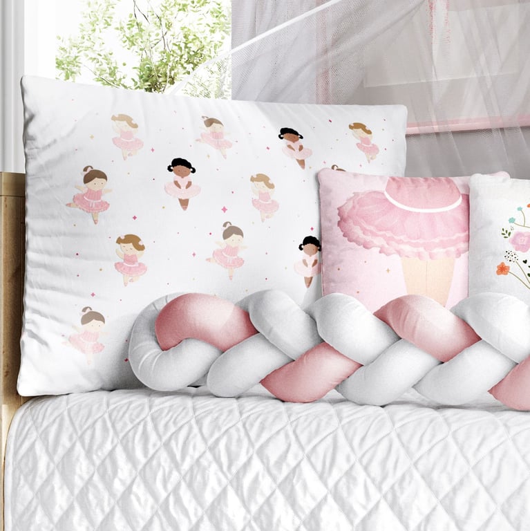 Kit Berço Trança Bailarinas Baby