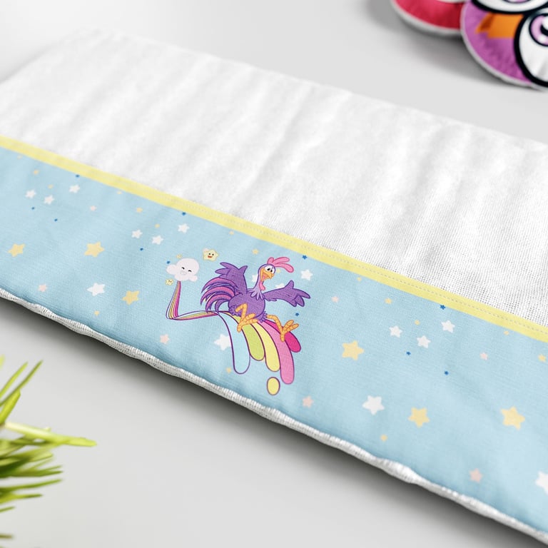 Jogo de Fraldas de Ombro Galinha Pintadinha Estrelinha 3 Peças — vista alternativa