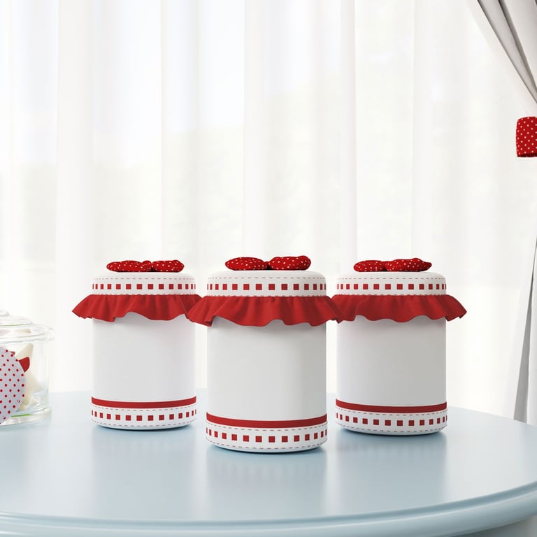 Jogo de Potes Chapeuzinho Vermelho