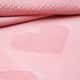 Manta Bebê Tricot Coração Rosa 80cm - imagem 2