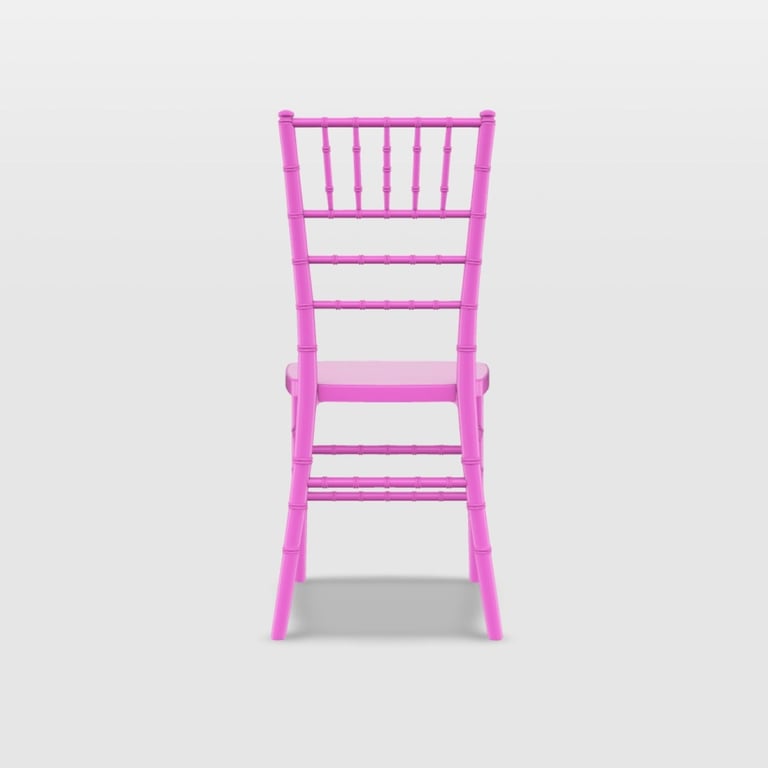 Cadeira Infantil Tiffany Rosa