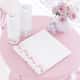 Jogo de Fraldas Ombro Barra Patchwork Rosa com 3 - imagem 1