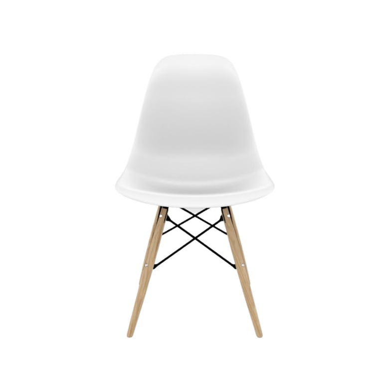 Cadeira Infantil Eames Branca — vista alternativa