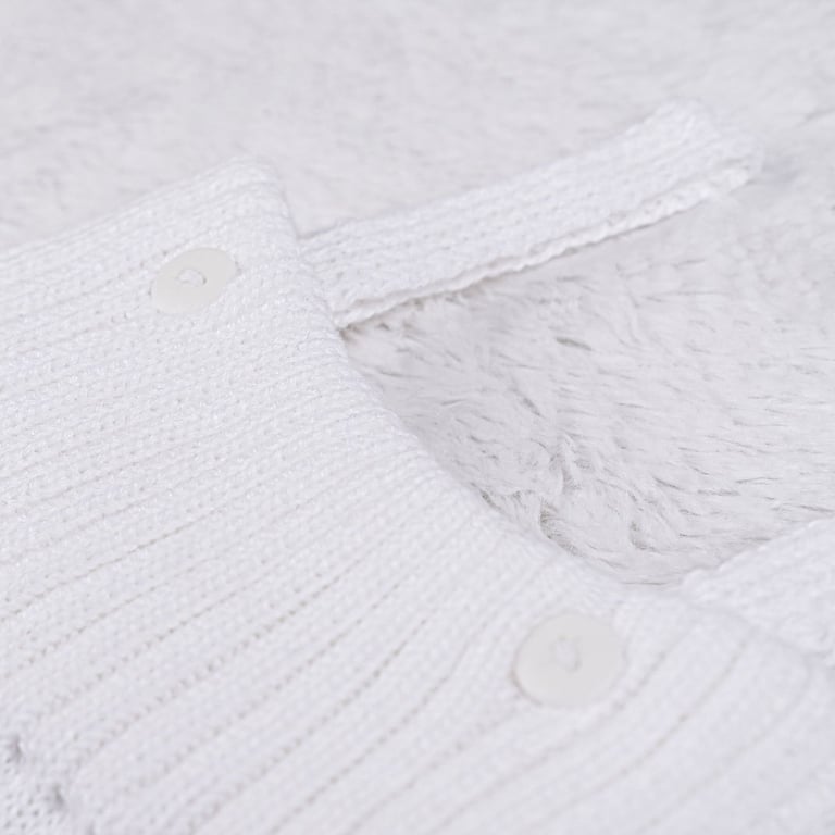 Saída Maternidade Tricot com Body Gola Bebê Amarelo 03 Peças — vista alternativa