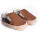 Tênis Bebê Slipper Bicolor Café e Caramelo Tam 18 - imagem 2