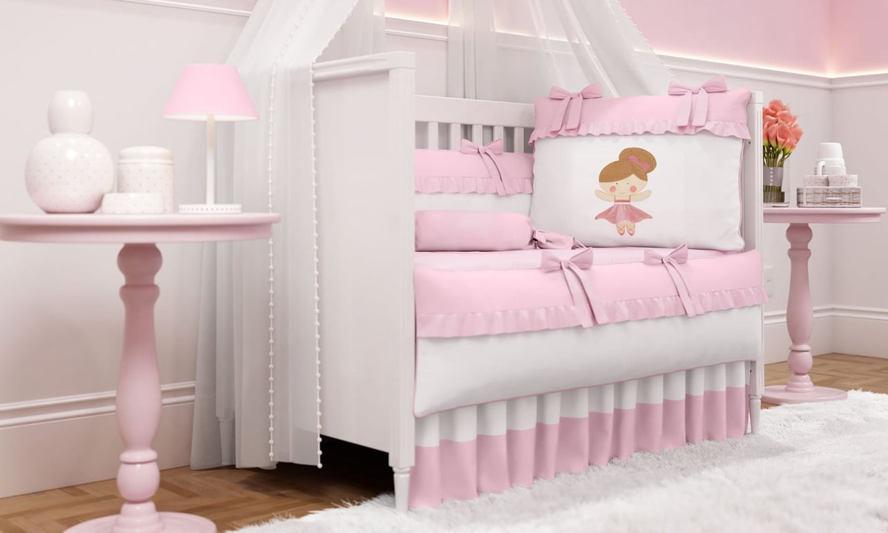 Kit Berço Pequena Bailarina — vista alternativa