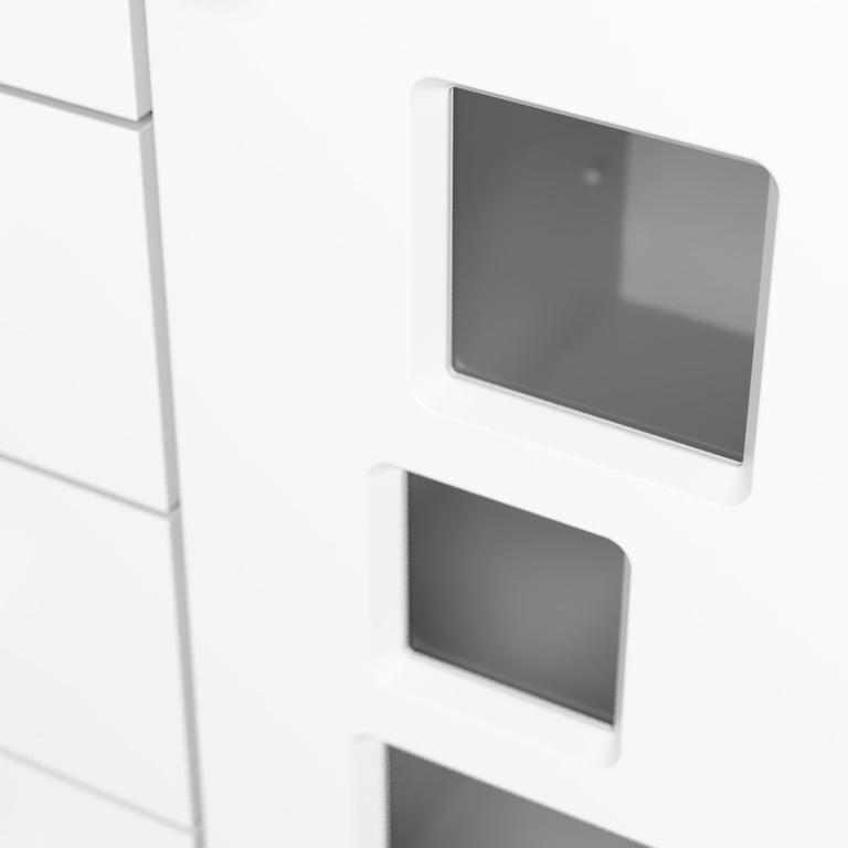 Guarda Roupa Infantil Branco 3 Portas Meli