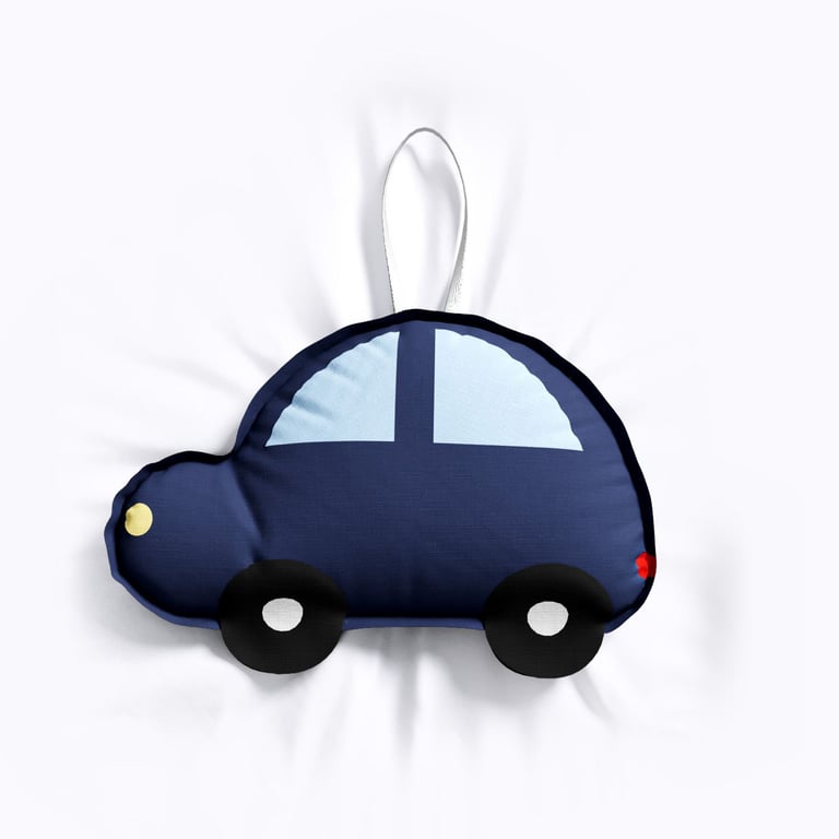 Lembrancinha Maternidade Mon Petit Carrinho Azul Marinho