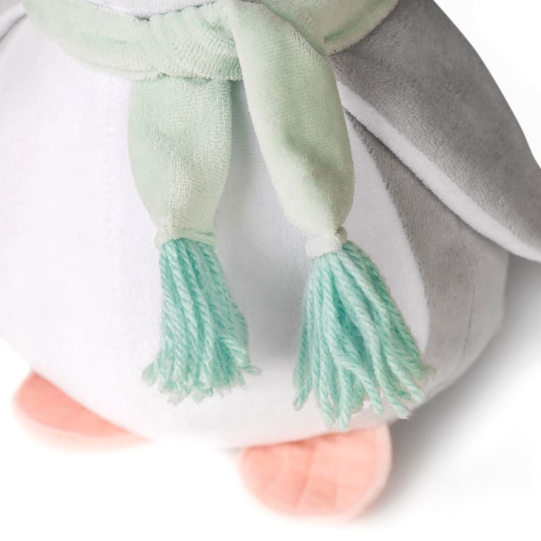 Bichinho de Pelúcia Pinguim com Cachecol 30cm — vista alternativa