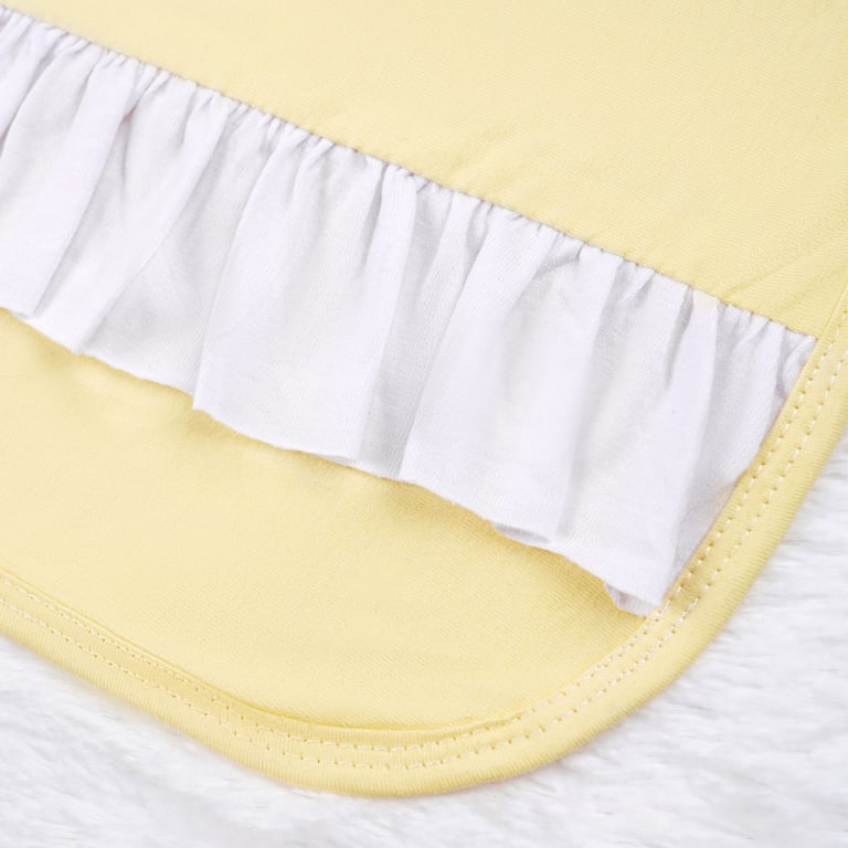 Manta Coração de Princesa Amarelo 80cm — vista alternativa