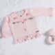 Casaquinho Tricot Pompom Rosa Tutti-frutti - imagem 2