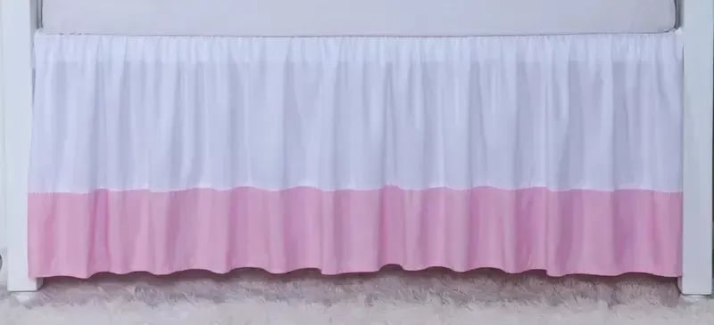 Saia de Berço Barra Rosa