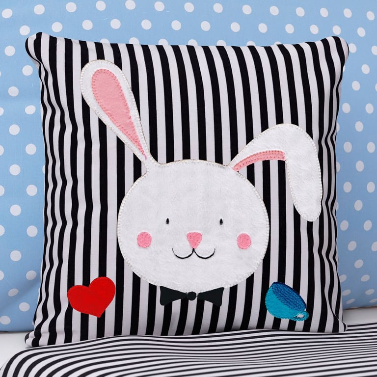 Almofada Listrada Coelho 30cm