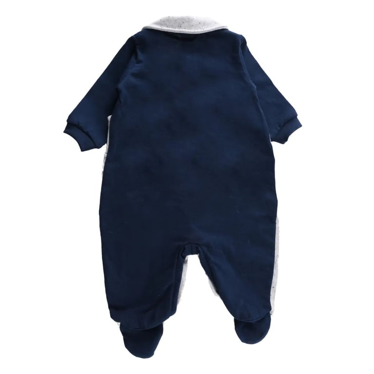 Saída Maternidade Din Don Bordado Urso com Barco Vermelho — vista alternativa