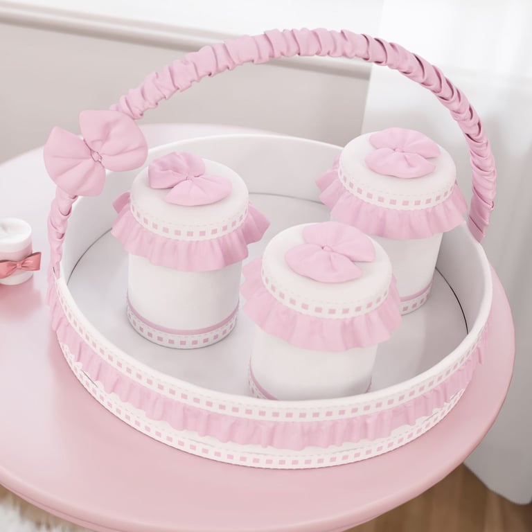 Cesta com Potes Pequena Bailarina