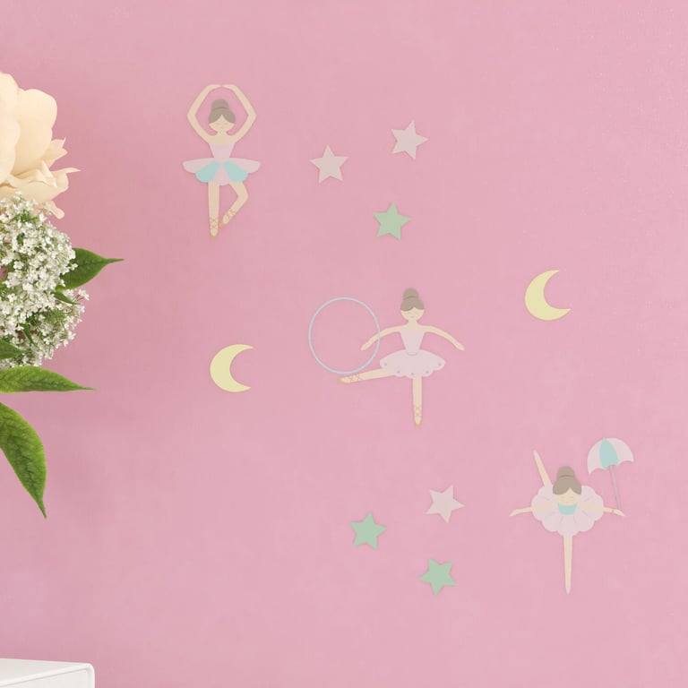 Adesivos de Parede Bailarinas Trapezistas