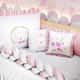 Kit Berço Trança Ursinha Lady Rosa - imagem 3