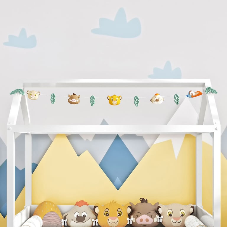 Varal de Cama Amiguinhos O Rei Leão 1,60m