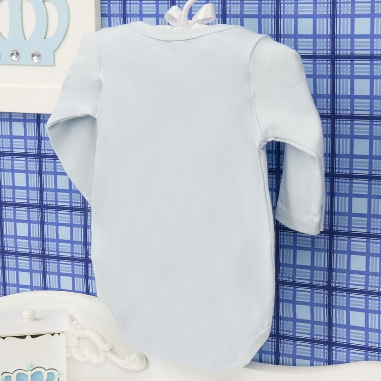 Body Manga Longa Rei do Pedaço Azul Tam P — vista alternativa