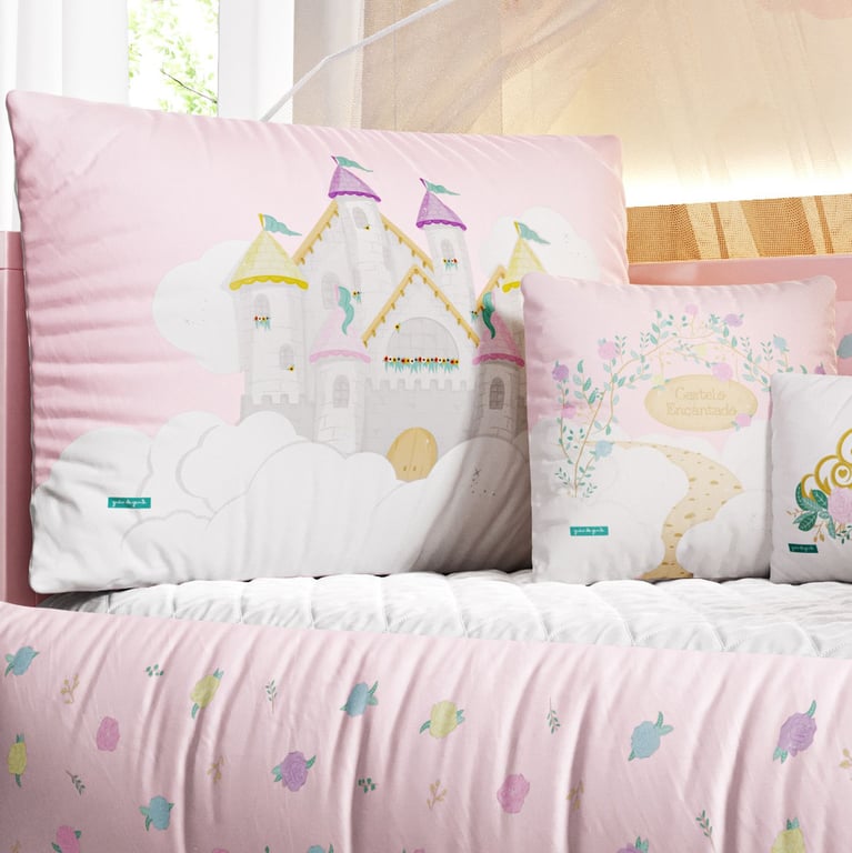 Kit Berço Castelo Encantado