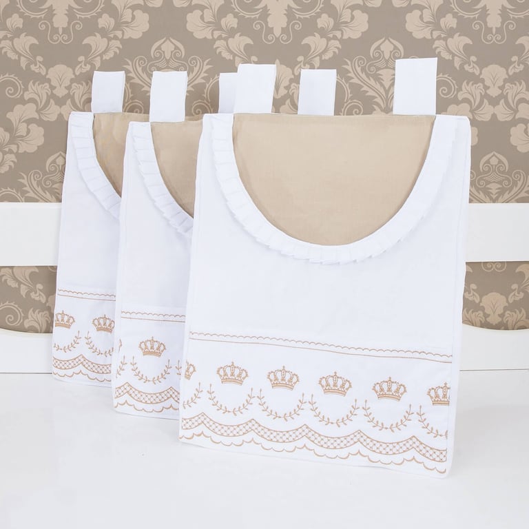 Porta Fraldas Varão Elegance Nude — vista alternativa