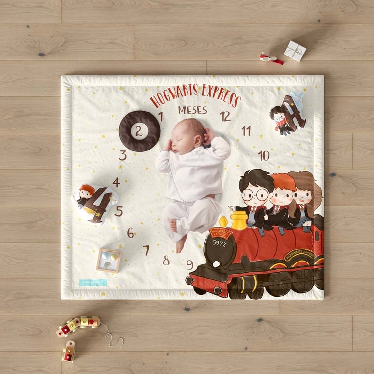 Tapete Mesversário Harry Potter Hogwarts Express