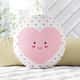 Almofada Redonda Sorriso de Amor 30cm - imagem 2