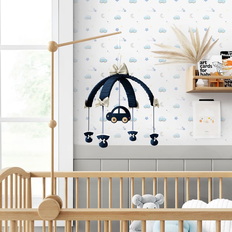 Móbile Carrinho Azul Marinho — vista alternativa