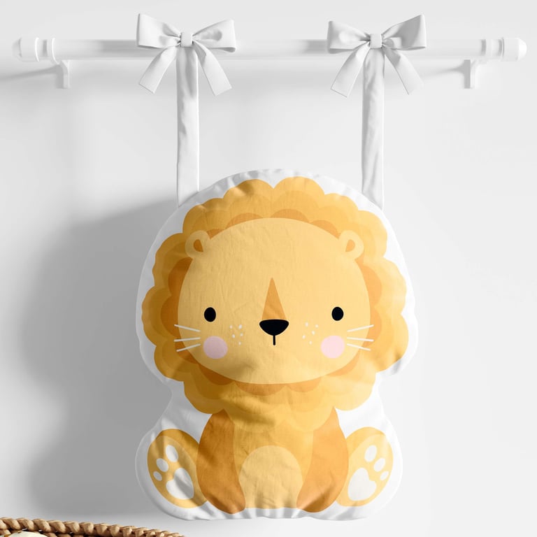 Porta Fraldas Leão Selva Baby — vista alternativa
