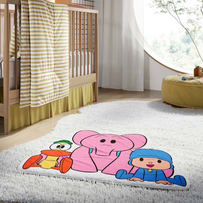 Tapete Pocoyo Elly e Pato 71cm — vista alternativa