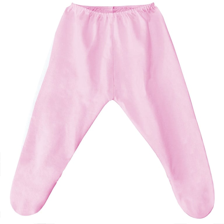 Mijão com Elástico e Pé Branco 12 a 15 Meses