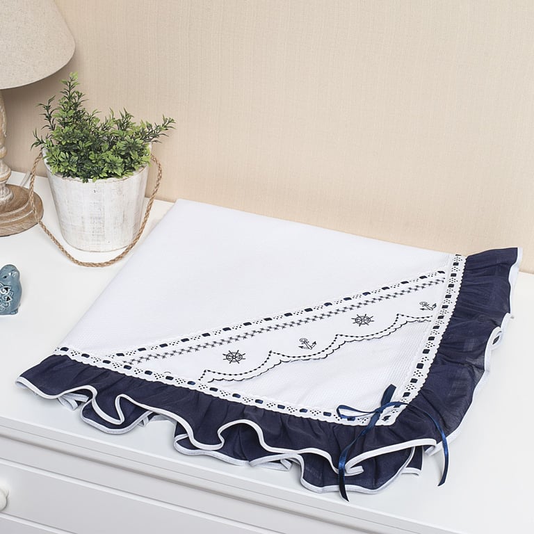 Manta Leme Marinho 86cm