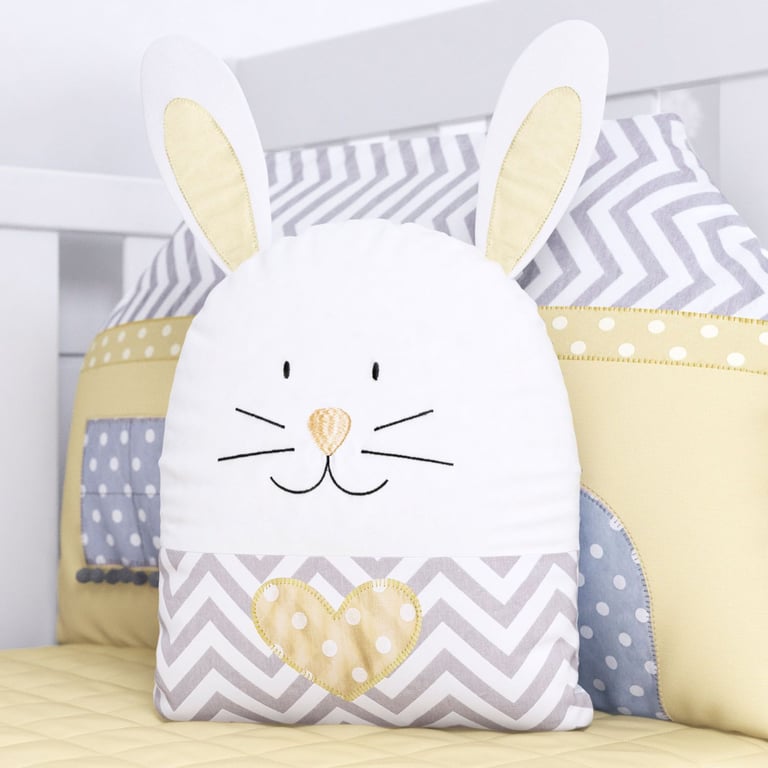 Almofada Amiguinha Coelhinha 32cm