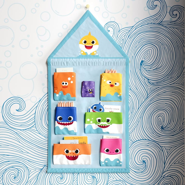 Porta Brinquedos Baby Shark