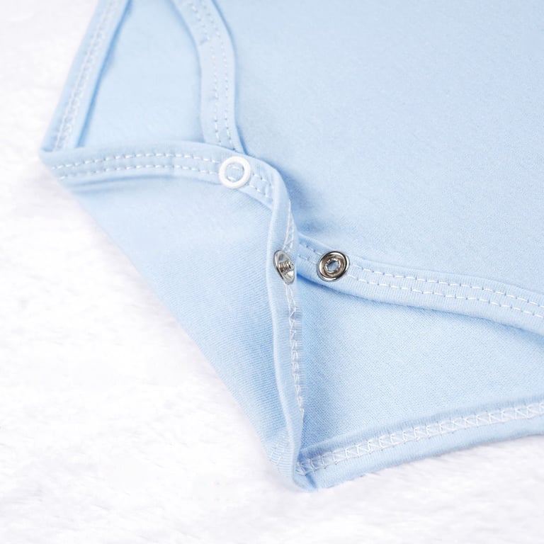 Body Manga Longa Gola Polo Azul Bebê e Marinho — vista alternativa