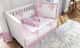 Kit Berço Tricot Luxo Rosa - imagem 4