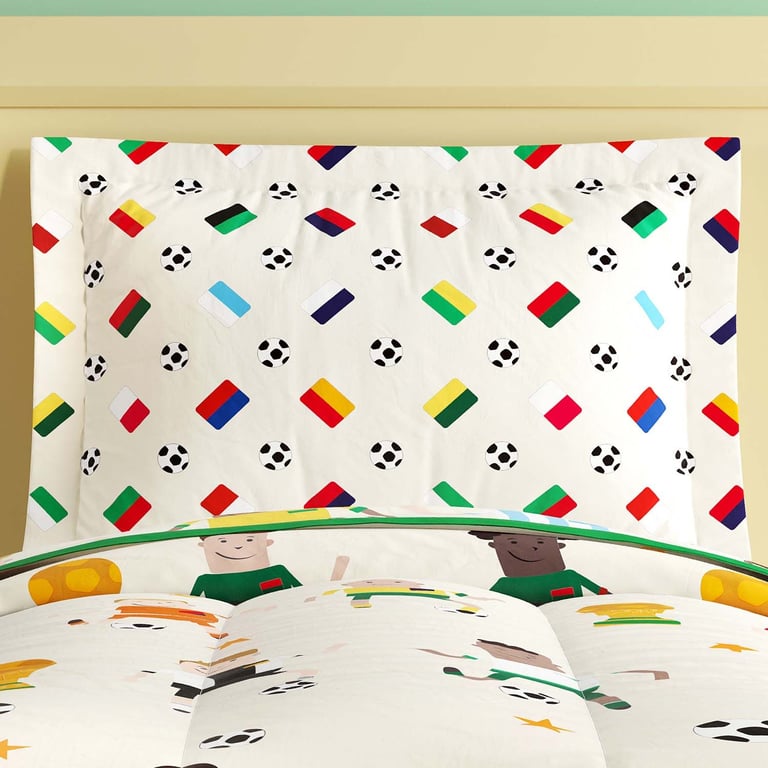 Fronha de Travesseiro Infantil Seleções do Mundo