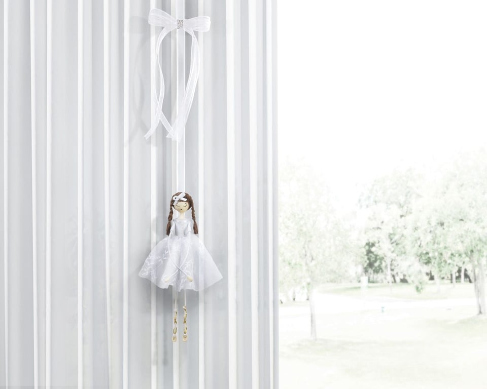 Pêndulo Cortina Bailarina Louise — vista alternativa