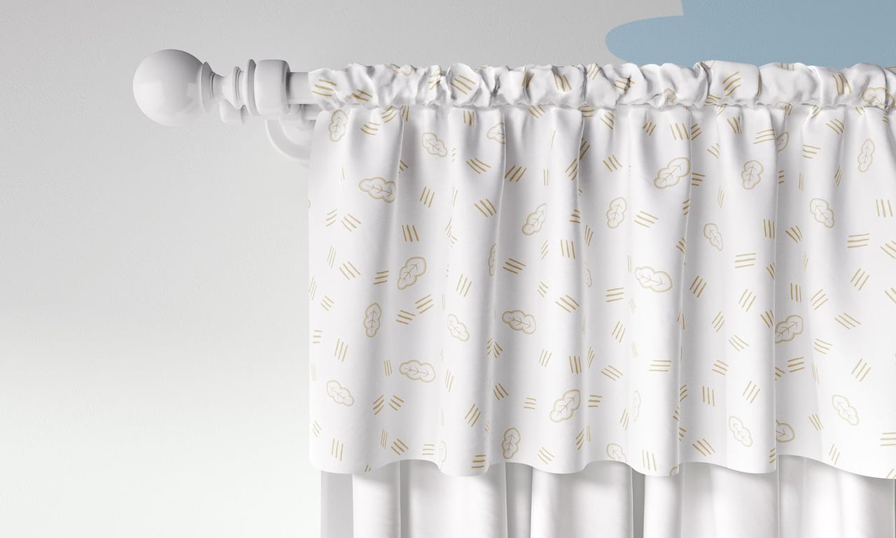 Cortina Estampa Folha Amiguinhos O Rei Leão