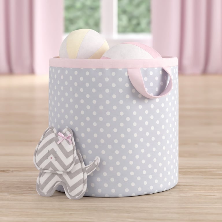 Cesto Organizador para Brinquedos Poá Amiguinhas 24cm — vista alternativa