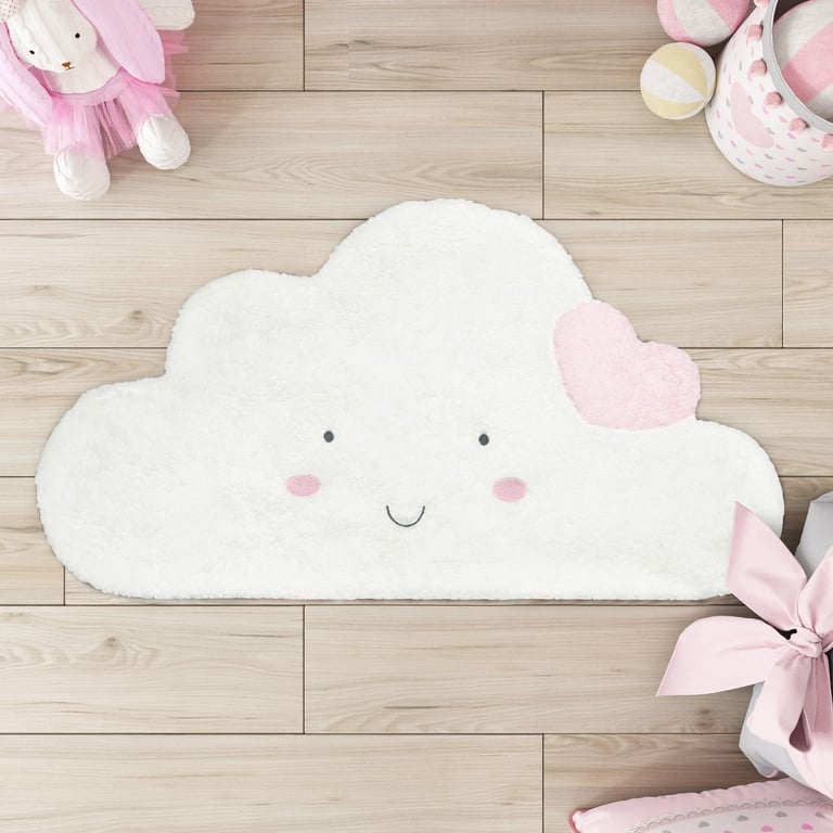 Tapete Nuvem Coração 90cm