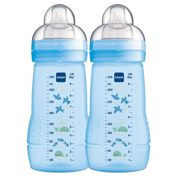 Kit Mamadeira Easy Active 270ml Azul