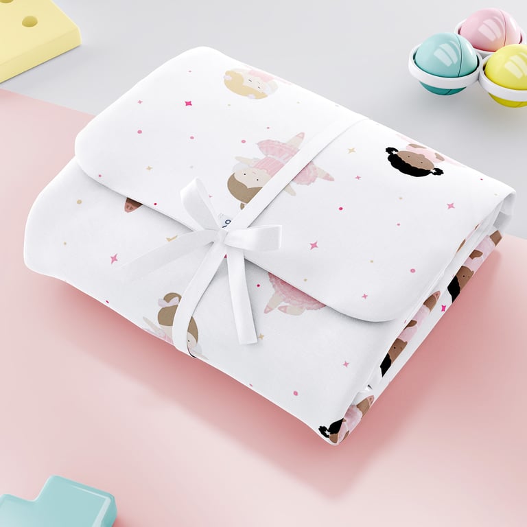 Trocador de Fraldas Portátil Bailarina Aninha 73x40cm — vista alternativa