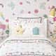 Kit Cama Infantil Solteiro Floral Moderna - imagem 1