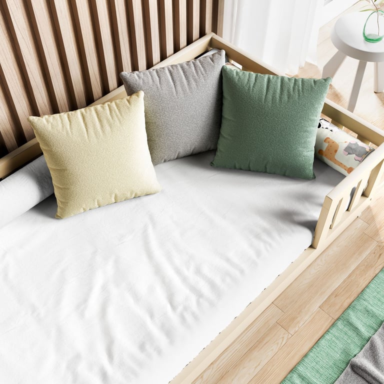 Lençol Solteiro com Elástico Branco